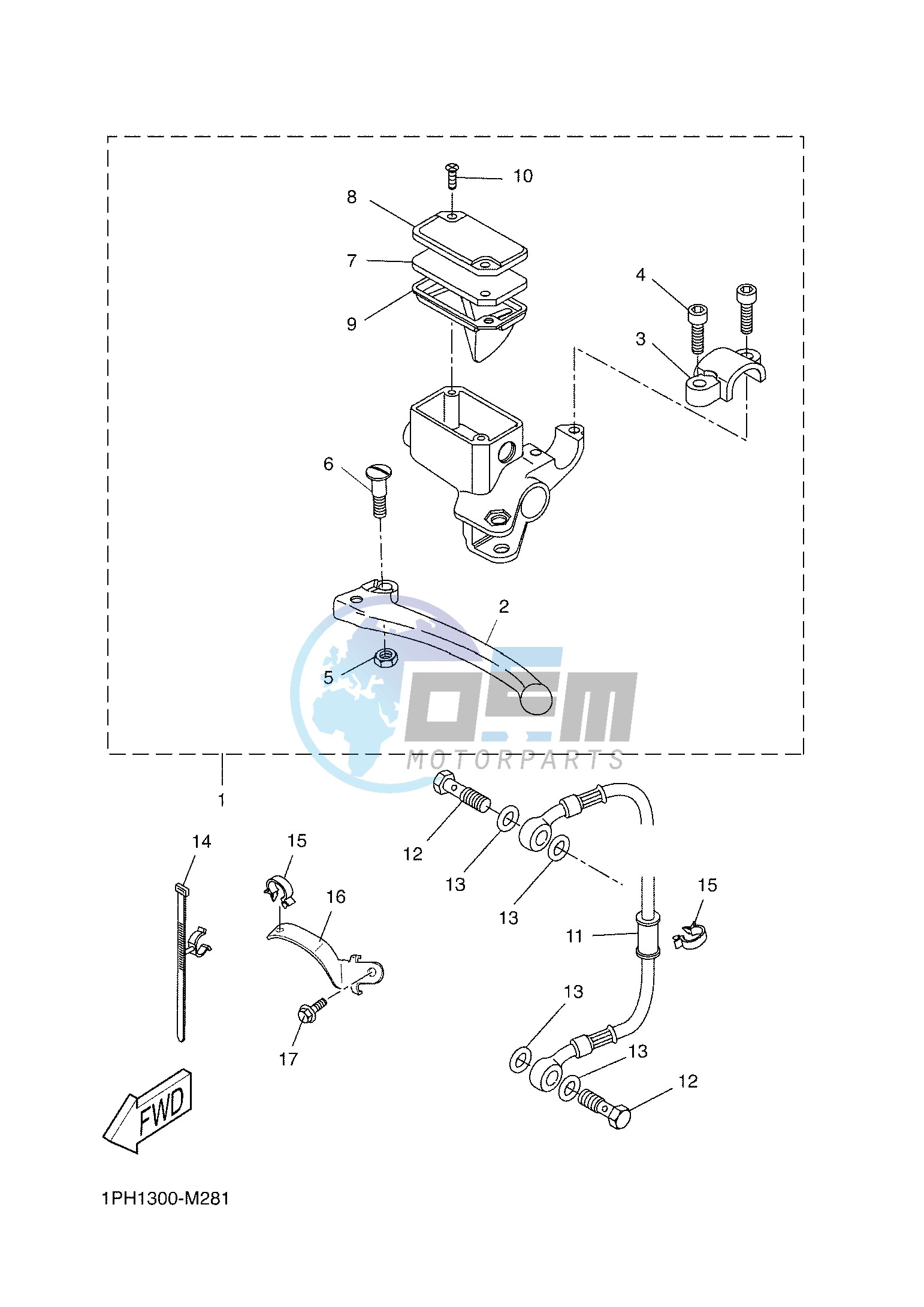 REAR MASTER CYLINDER