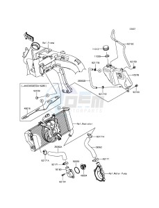 ER-6F EX650EDS XX (EU ME A(FRICA) drawing Water Pipe