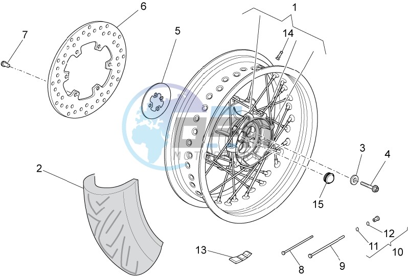 SE Rear wheel