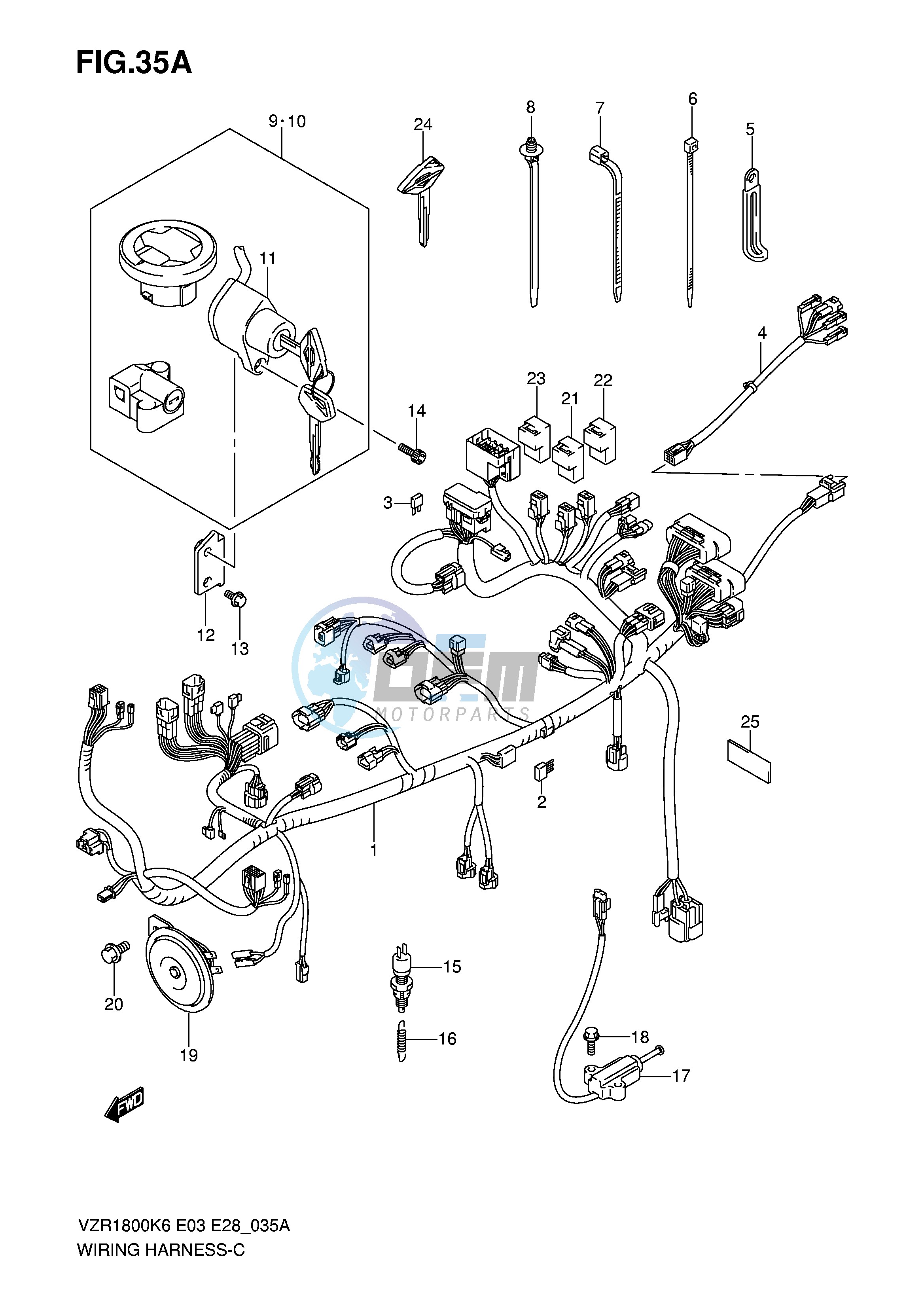 WIRING HARNESS (VZR1800NK8 NK9)