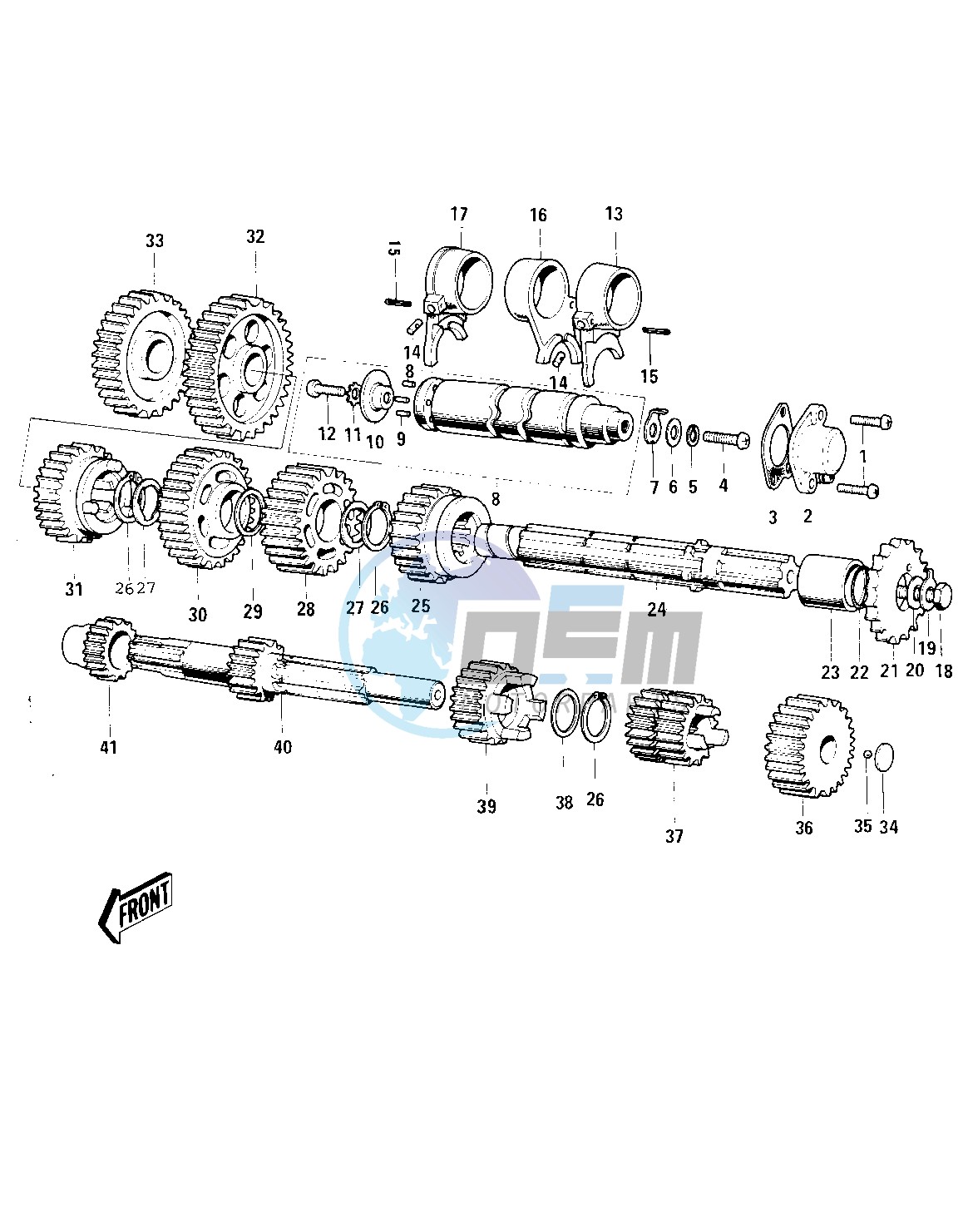 TRANSMISSION_CHANGE DRUM -- 73-75 MC1_MC1-A_MC1-B- -