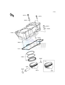 ER-6N ER650ECF XX (EU ME A(FRICA) drawing Cylinder/Piston(s)