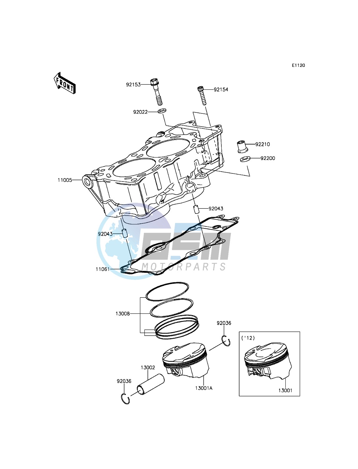 Cylinder/Piston(s)