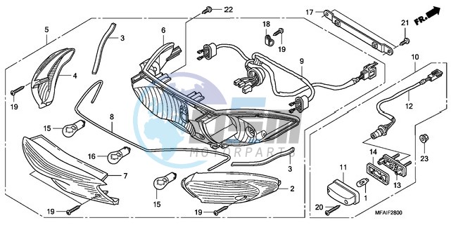 REAR COMBINATION LIGHT