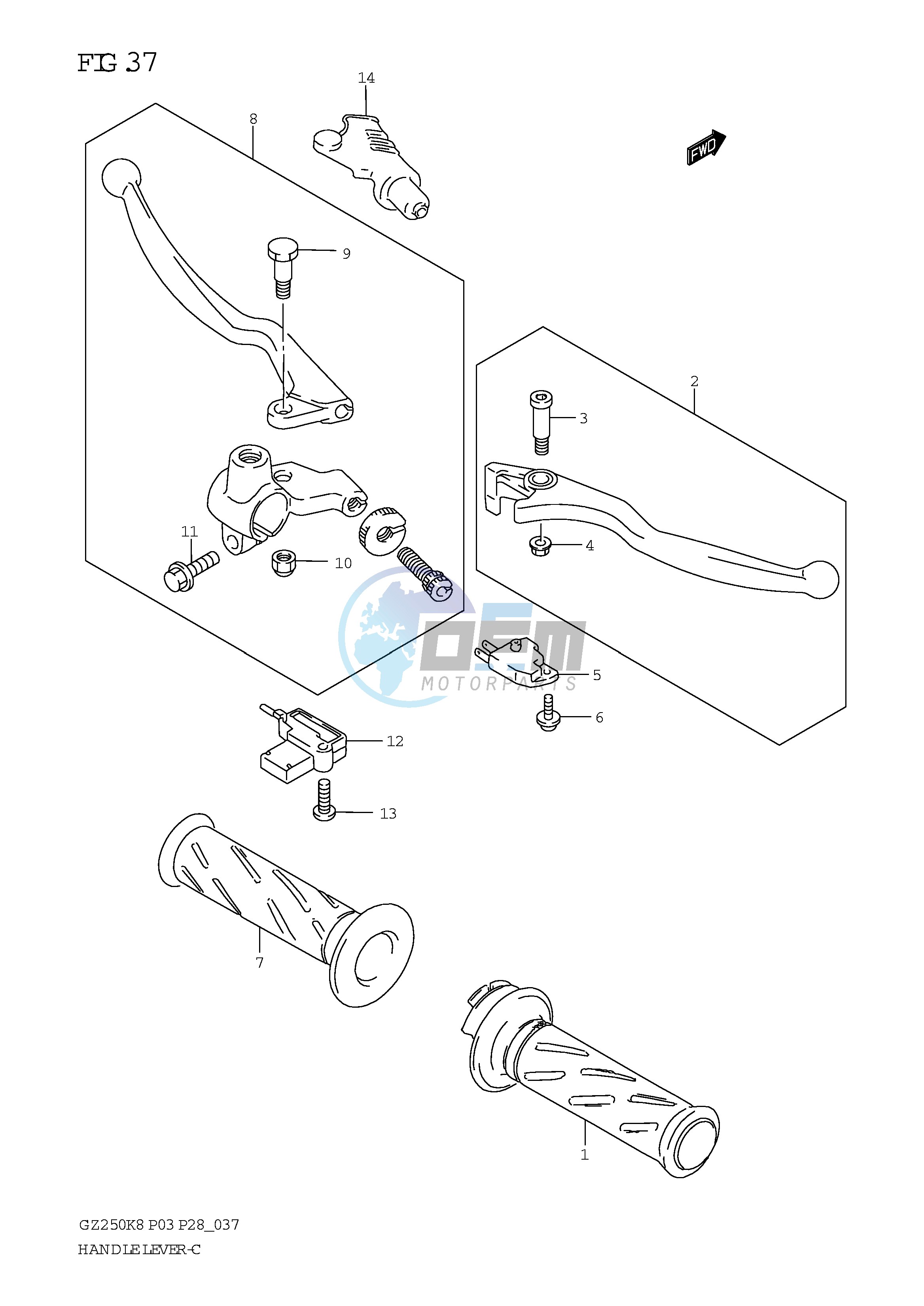 HANDLE LEVER