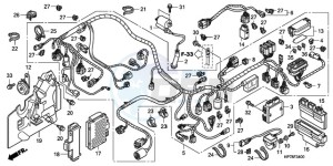 TRX420FPAA Australia - (U / PS) drawing WIRE HARNESS