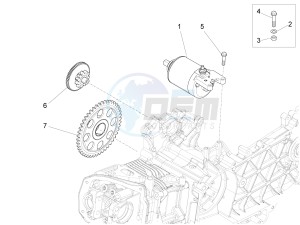 LX 125 4T 3V IE NOABS E3 (APAC) drawing Stater - Electric starter