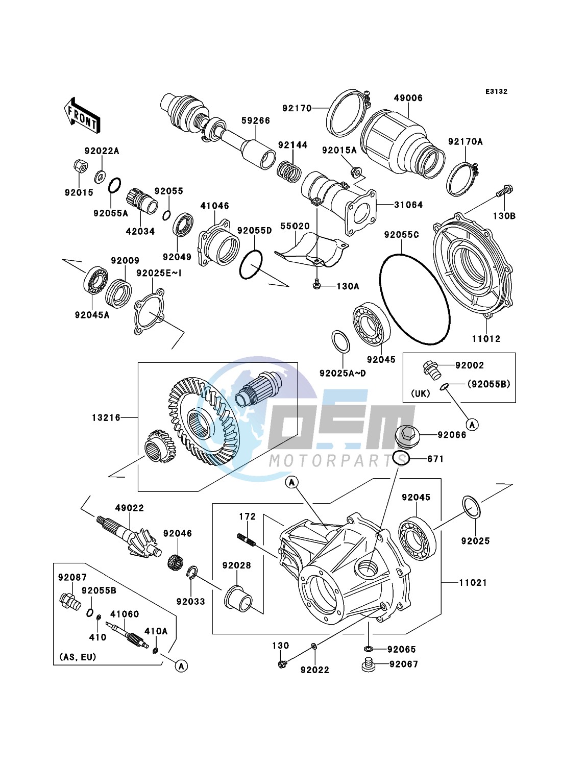 Drive Shaft/Final Gear