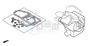 NT650V drawing GASKET KIT B