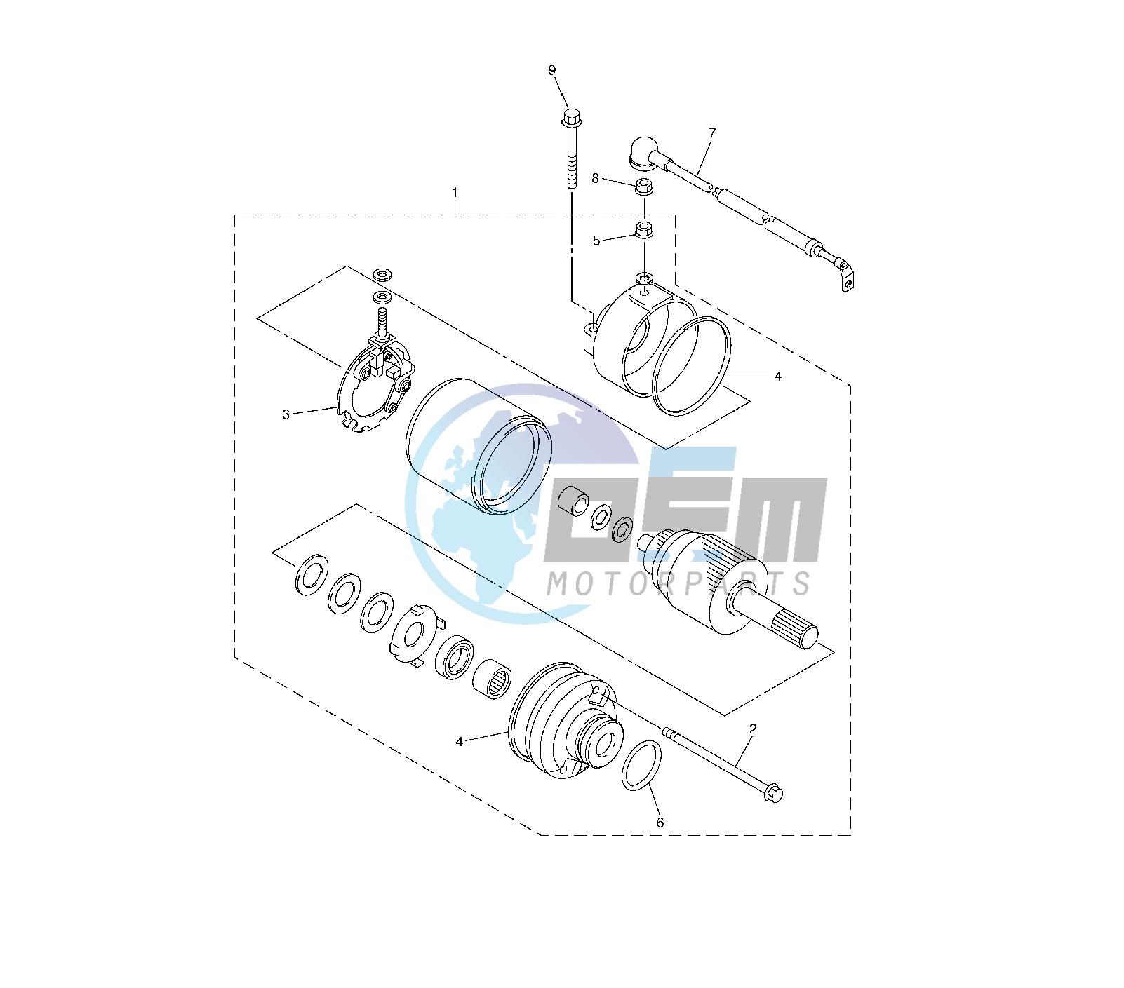 STARTING MOTOR