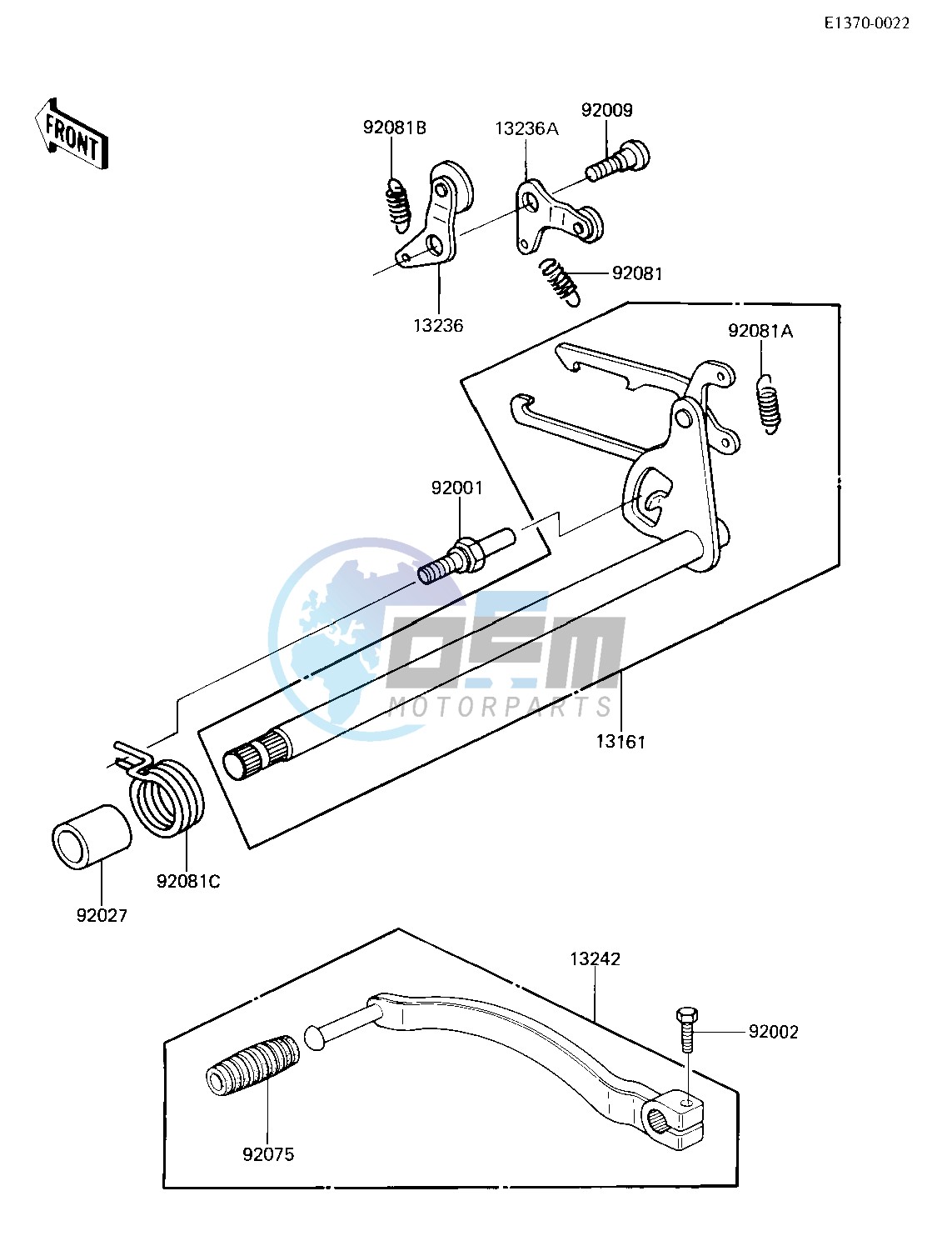 GEAR CHANGE MECHANISM