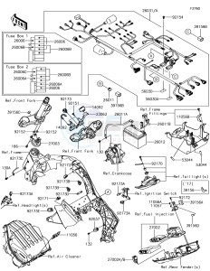 Z1000 ZR1000HHF XX (EU ME A(FRICA) drawing Chassis Electrical Equipment