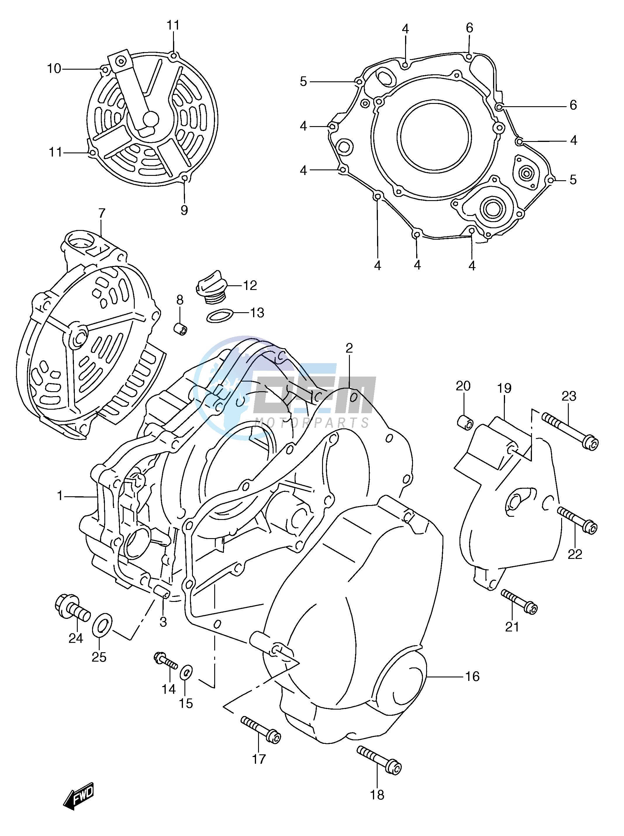 CRANKCASE COVER