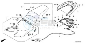 NSA700A9 Australia - (U / MME REF) drawing SEAT