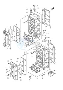 DF 300A drawing Cylinder Head