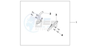 VT750C9 Europe Direct - (ED / MME) drawing GRAB RAIL