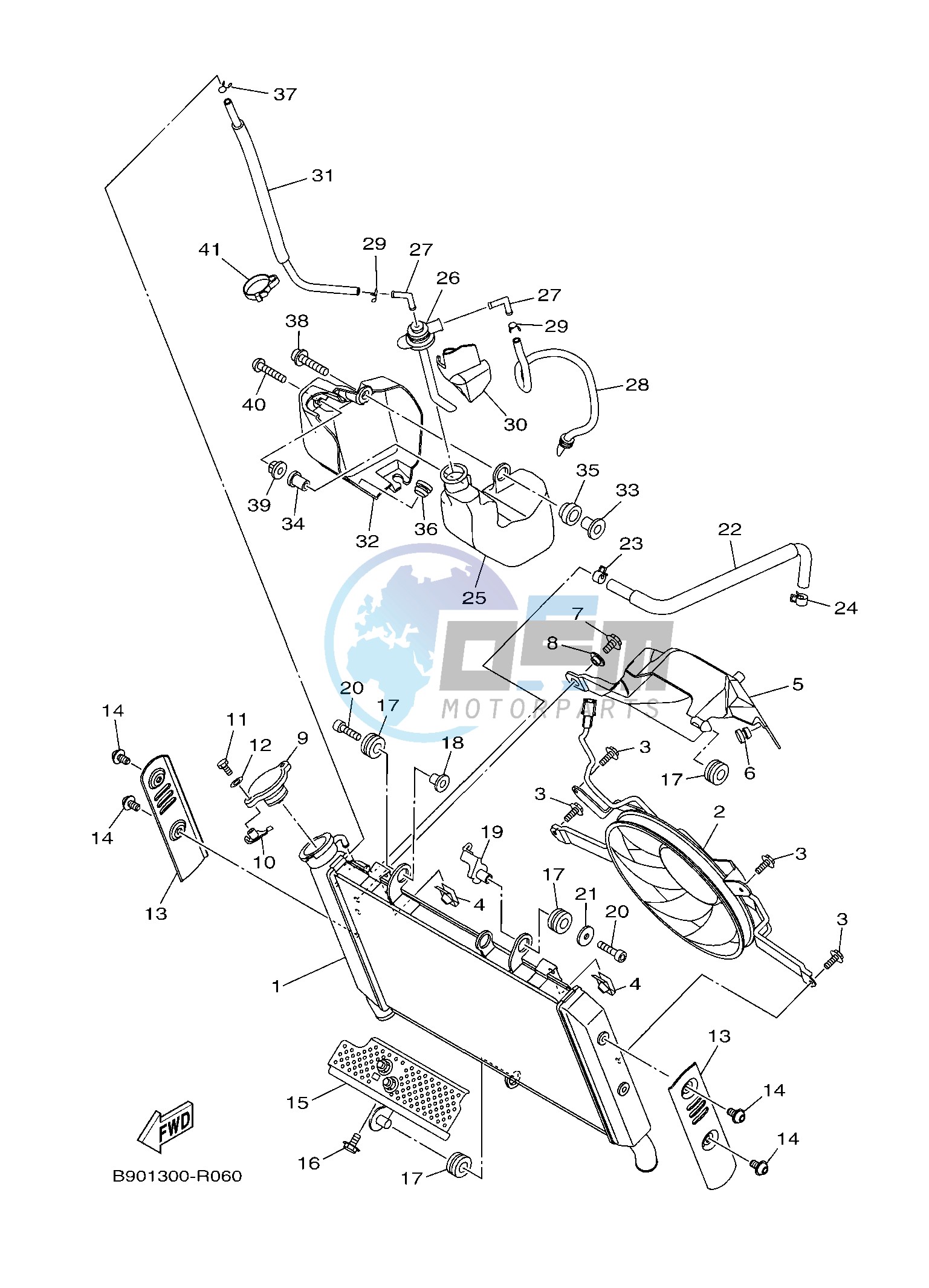 RADIATOR & HOSE