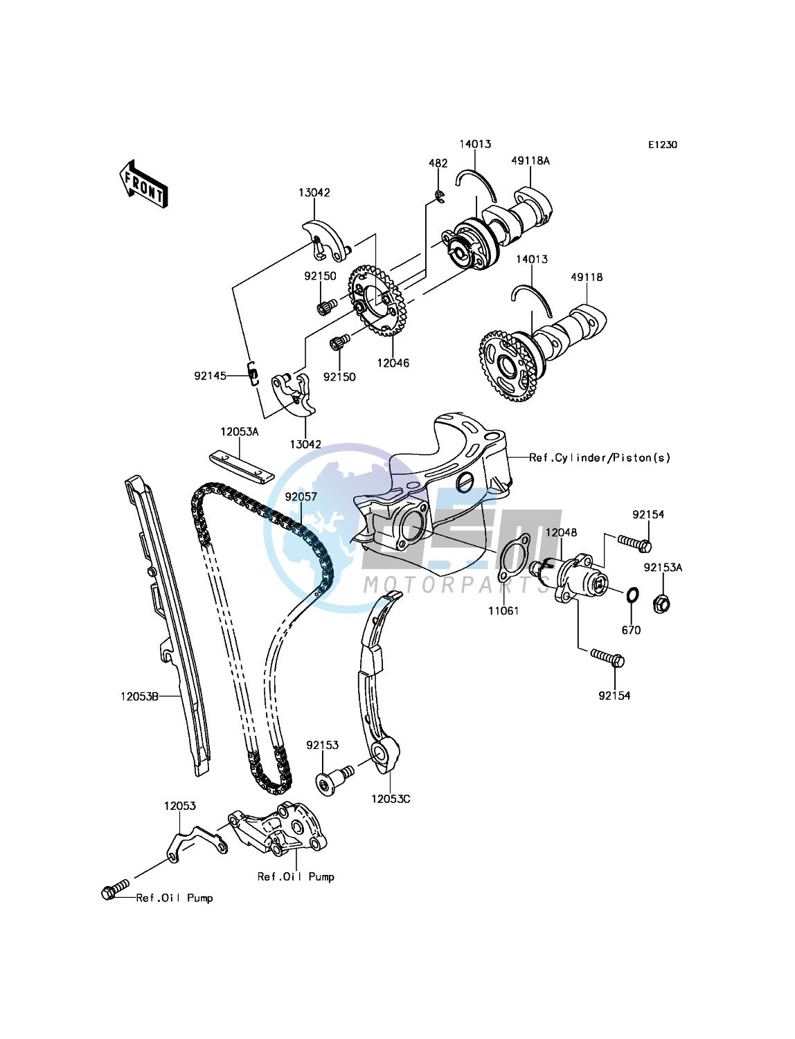 Camshaft(s)/Tensioner