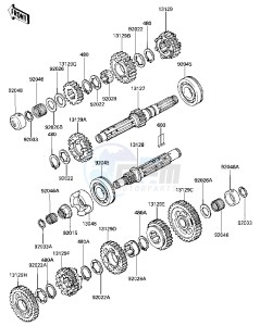 ZG 1200 A [VOYAGER XII] (A1) [VOYAGER XII] drawing TRANSMISSION