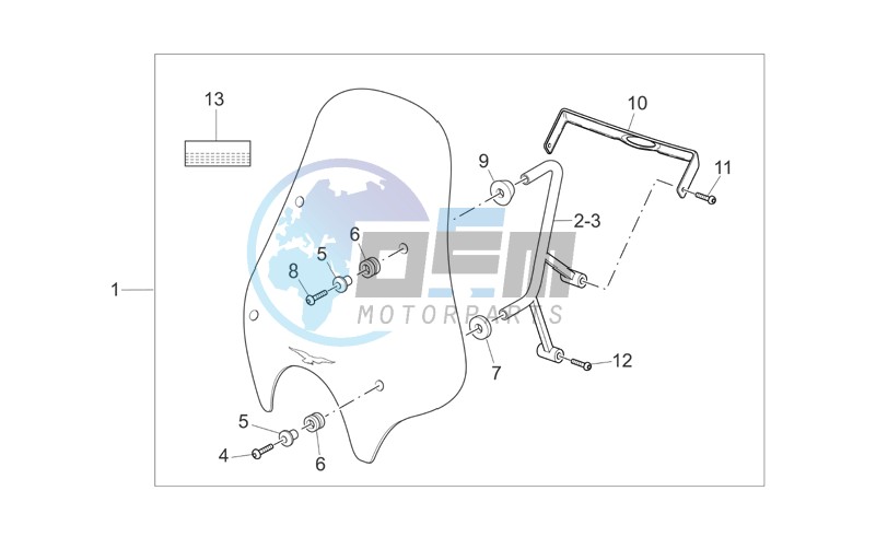 Touring Windscreen