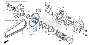 NSS250 JAZZ drawing DRIVEN FACE