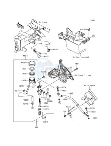 VERSYS 650 KLE650EGF XX (EU ME A(FRICA) drawing Rear Master Cylinder