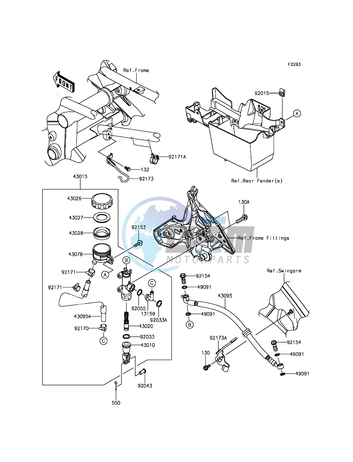 Rear Master Cylinder