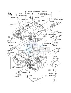 Z750 ZR750L9F GB XX (EU ME A(FRICA) drawing Crankcase