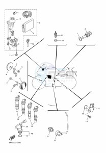 YZF-R1 (BX4D) drawing ELECTRICAL 1