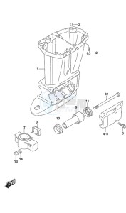 DF 40A drawing Drive Shaft Housing