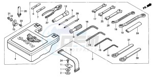 GL1500SE GOLDWING SE drawing TOOLS