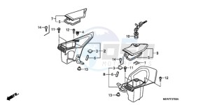 NT700VAA Europe Direct - (ED / ABS) drawing FAIRING POCKET