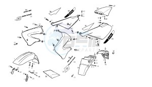 SENDA R DRD - BLACK DEVIL 2A EDIZIONE - 50 CC VTHSR1A2A drawing BODY