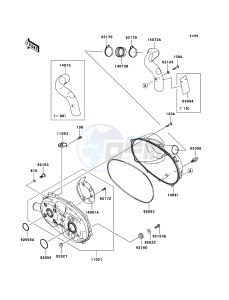 MULE_610_4X4 KAF400A7F EU drawing Converter Cover