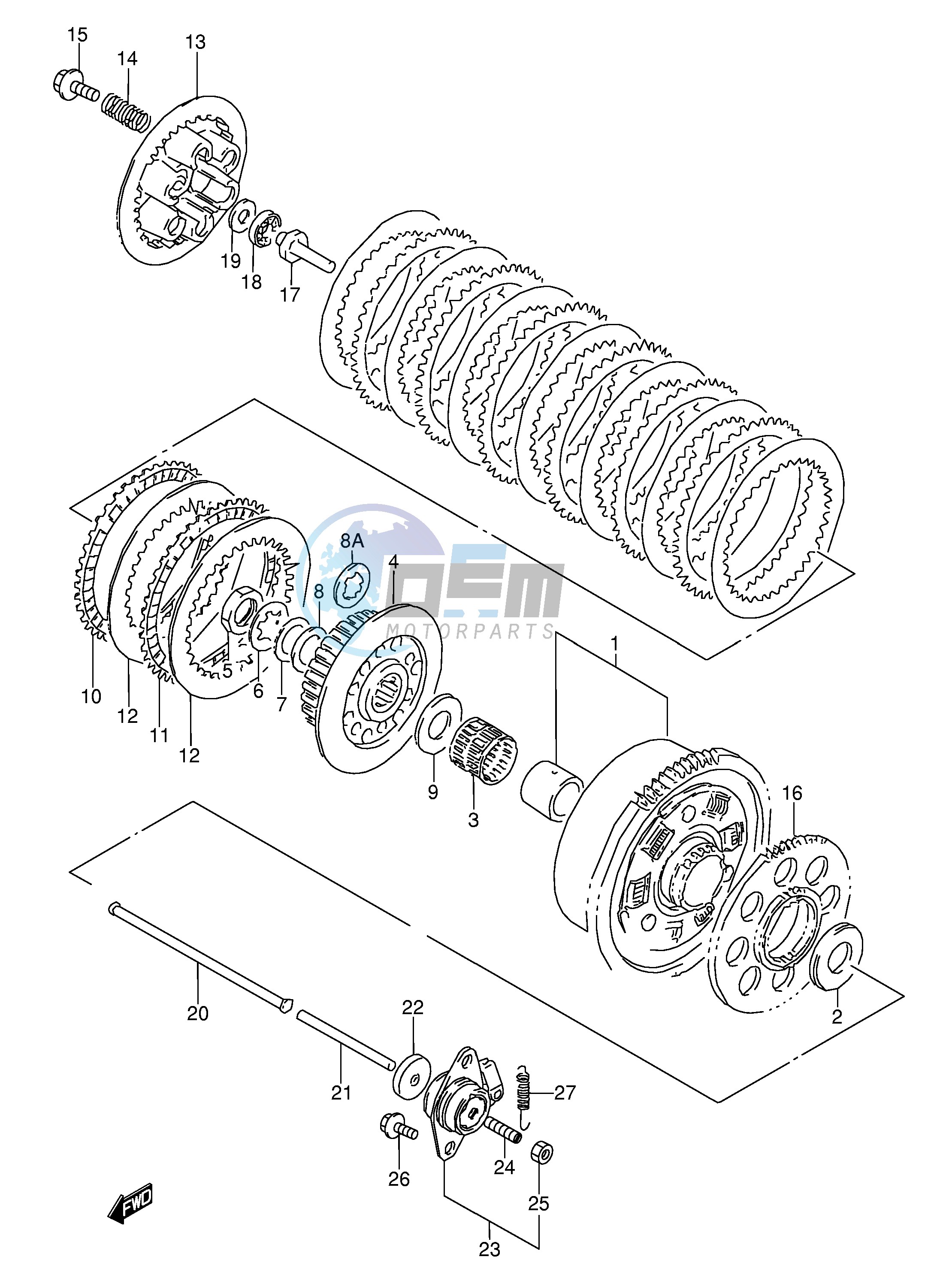 CLUTCH (MODEL N P R S T)