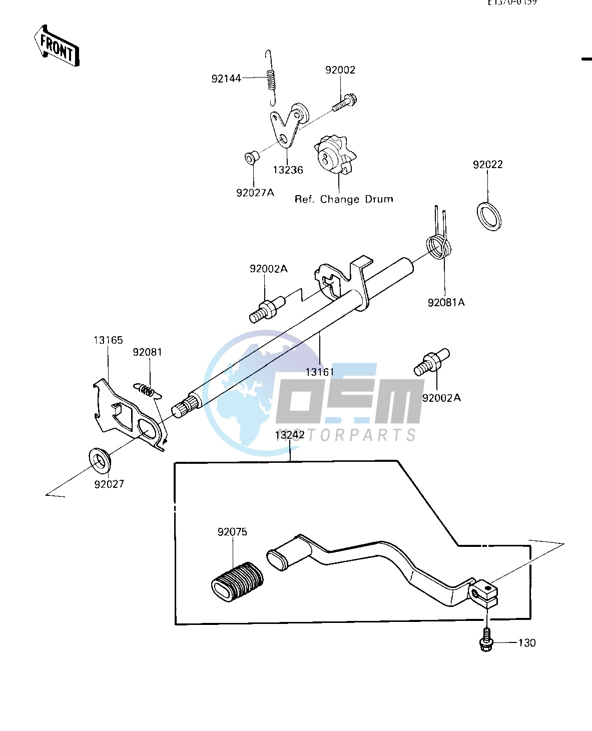 GEAR CHANGE MECHANISM