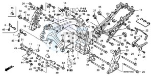 CBF600NA9 Europe Direct - (ED / ABS) drawing FRAME BODY