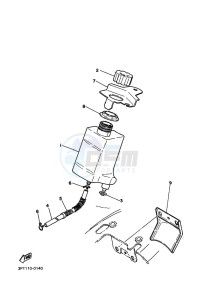 PW50 (2SAL) drawing OIL TANK