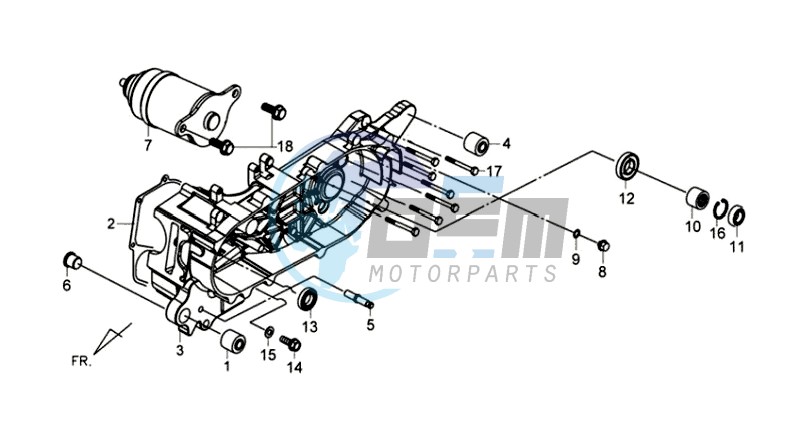 CRANKCASE COVER