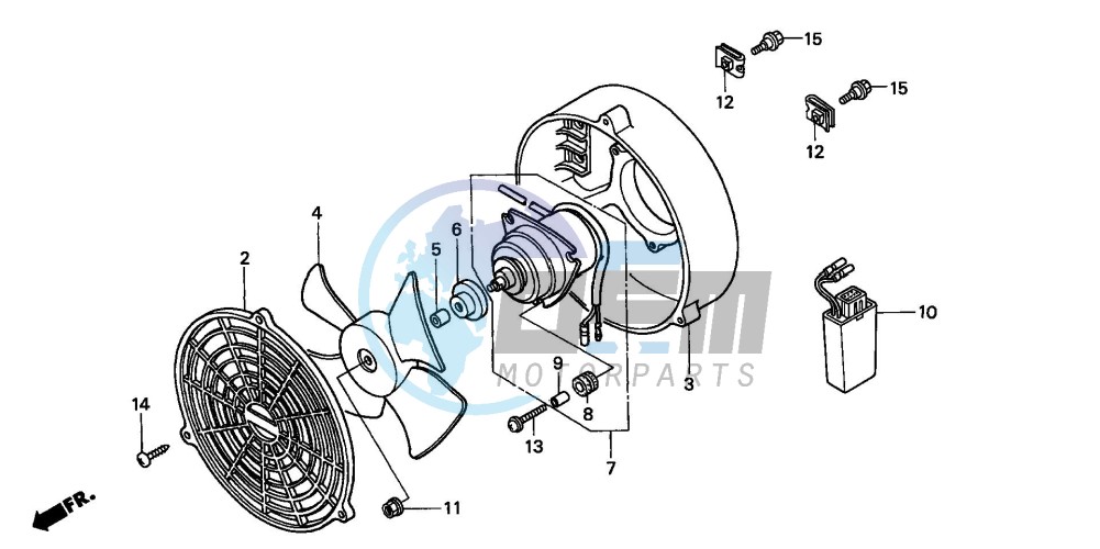 COOLING FAN KIT