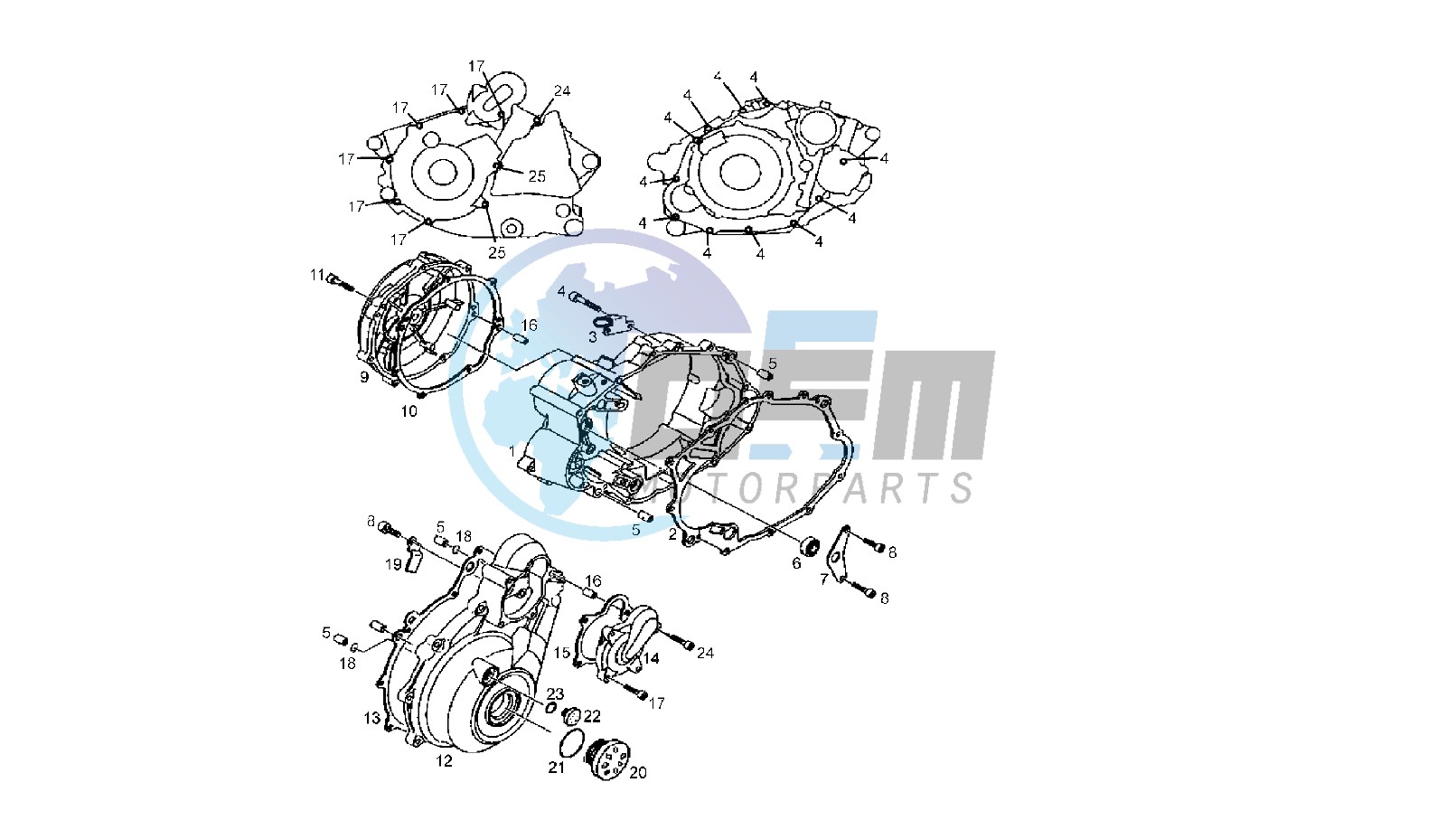 CRANKCASE COVER