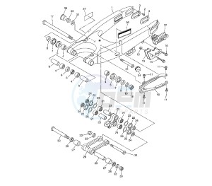 WR F 250 drawing REAR ARM