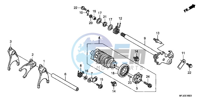 GEARSHIFT DRUM