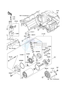 ZRX1200R ZR1200-A5H FR GB XX (EU ME A(FRICA) drawing Starter Motor