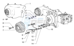 Sfera 125cc drawing Oil cooler