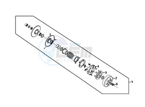 FIDDLE III 125I (XA12W2-EU) (L7-M0) (E4) drawing CLUTCH