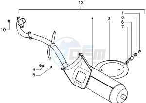 Diesis 50 drawing Catalytic silencer