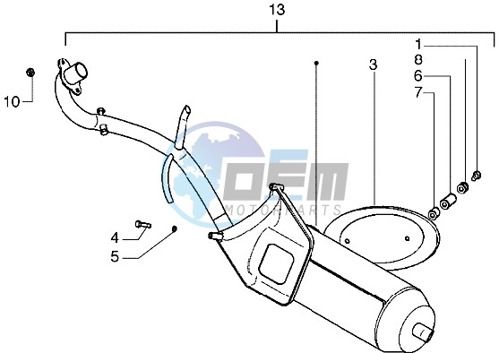 Catalytic silencer