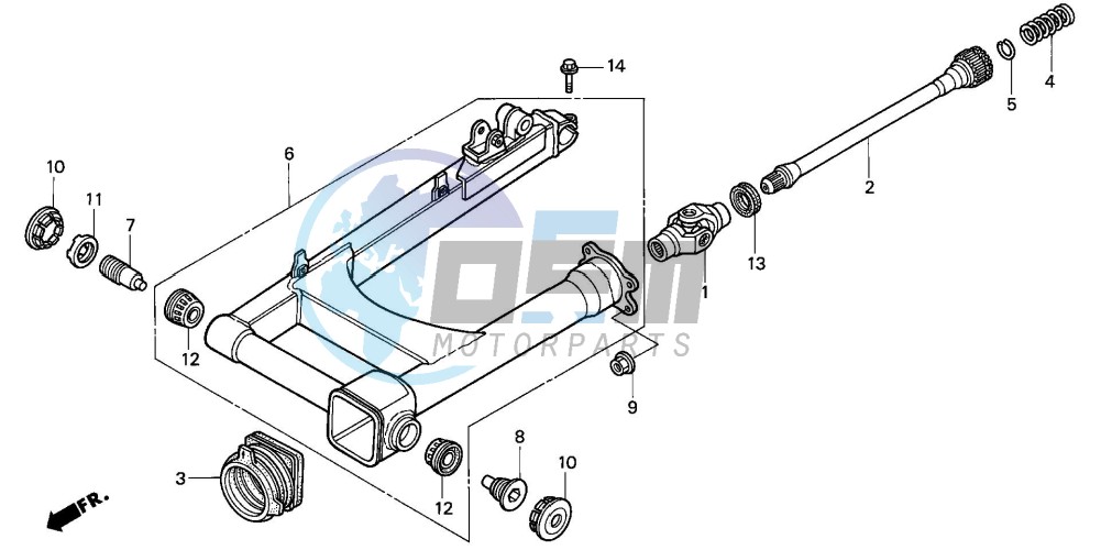 SWINGARM (VT1100C2)