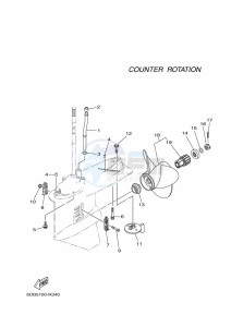 LF150CA drawing PROPELLER-HOUSING-AND-TRANSMISSION-4